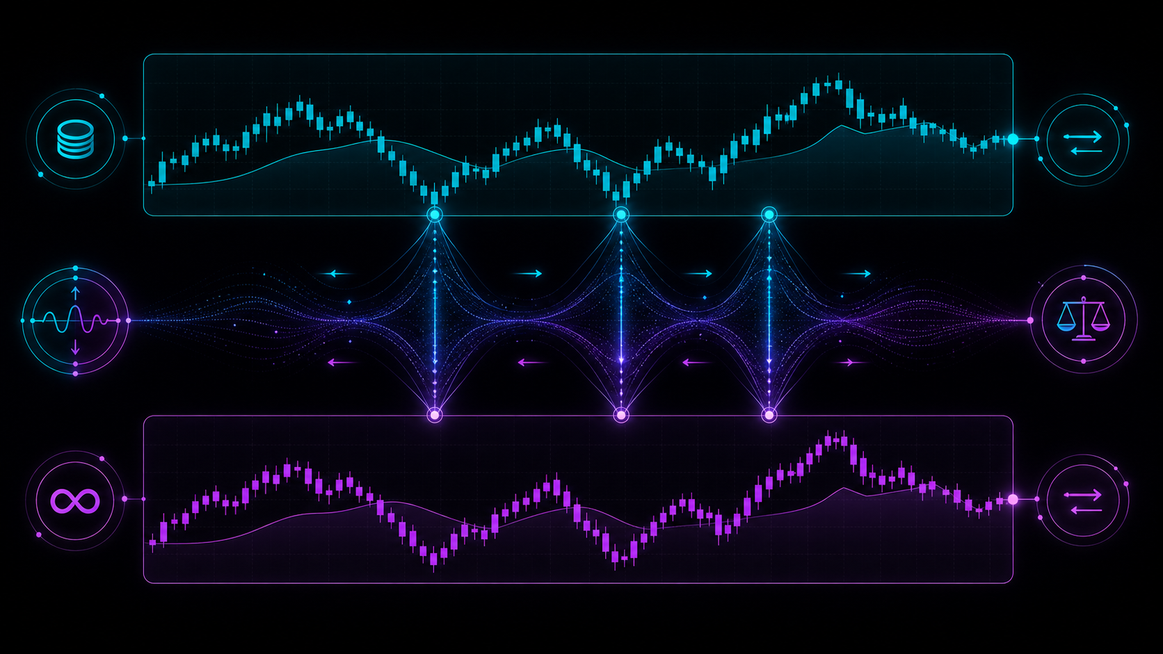 Spot and futures price paths connected through arbitrage